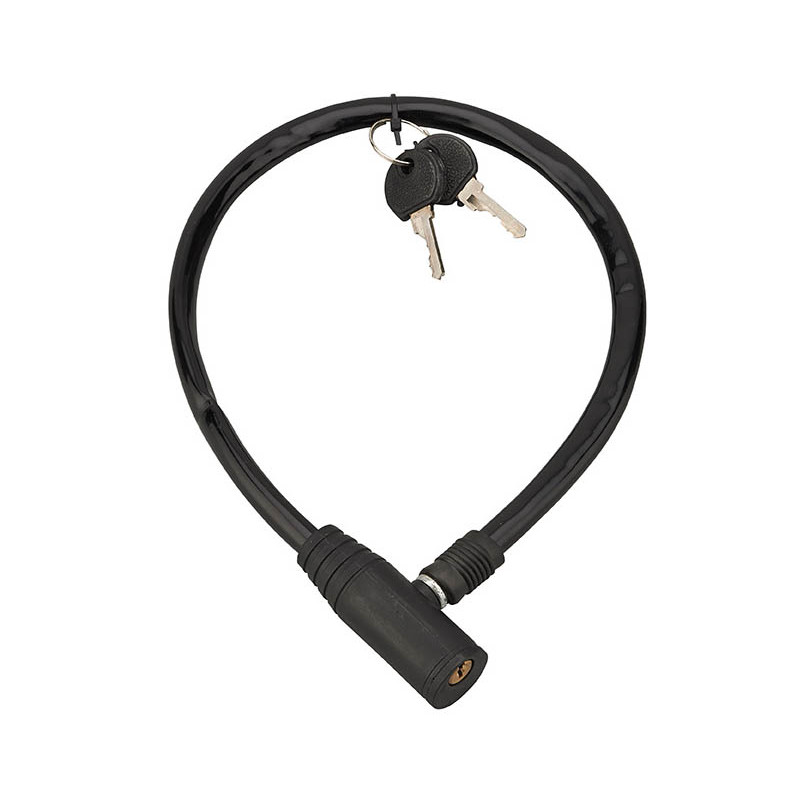 Antivol TWISTY à clé câble gainé PVC D5 mm 50 cm - Thirard 00301017