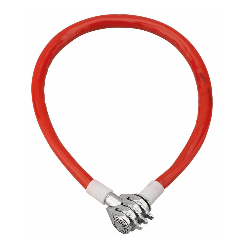Antivol TWISTY à code câble gainé PVC D5 mm 50 cm - Thirard 00301016