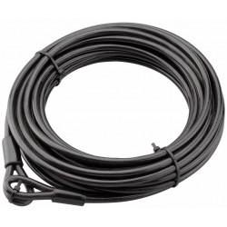 Antivol TWISTY câble gainé PVC D10 mm 1,20 m - Thirard 00510120
