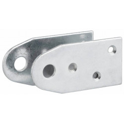 Porte cadenas 2 pattes 75X35 acier cémenté zingué - Thirard 00106912