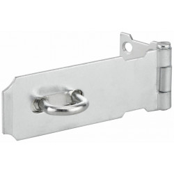 Porte cadenas acier zingué 75 mm à recouvrement - Thirard 00202139