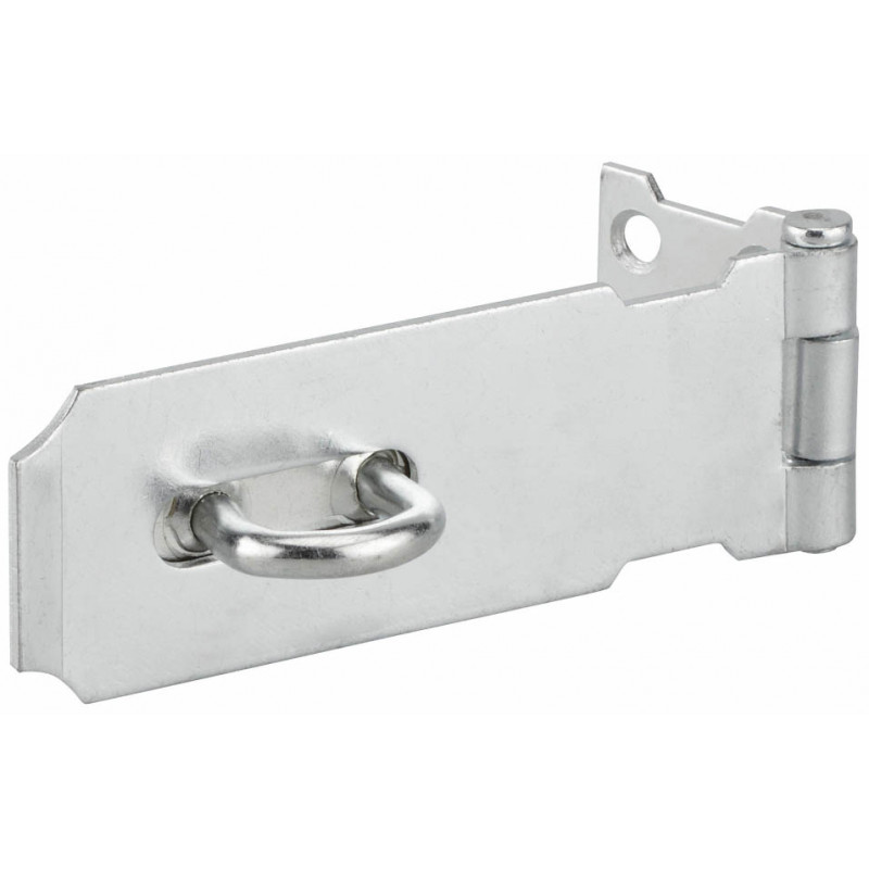 Porte cadenas acier zingué 75 mm à recouvrement - Thirard 00202139