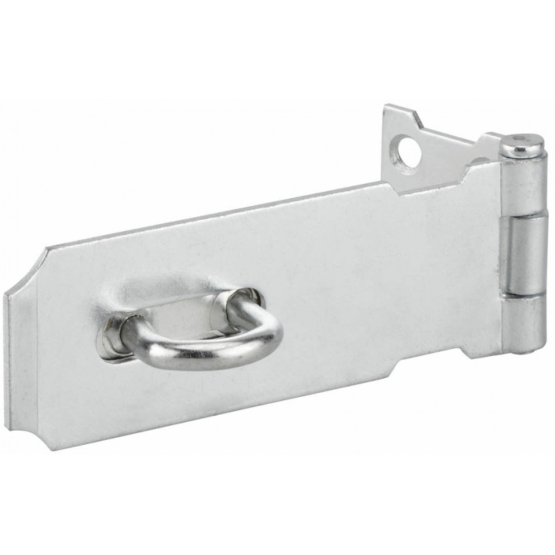Porte cadenas acier zingué 100 mm à recouvrement - Thirard 00202140