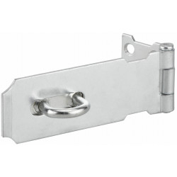 Porte cadenas acier zingué 125 mm à recouvrement - Thirard 00202150