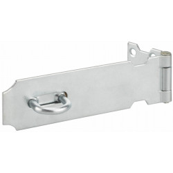 Porte cadenas acier zingué 150 mm à recouvrement - Thirard 00202160