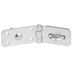 Porte cadenas renforcé 90 mm acier zingué - Thirard 00201970