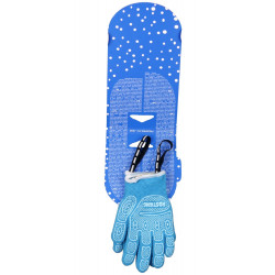 Gant de jardinage hiver enfant 3-6 ans - PROSPER l'ours polaire carte dos
