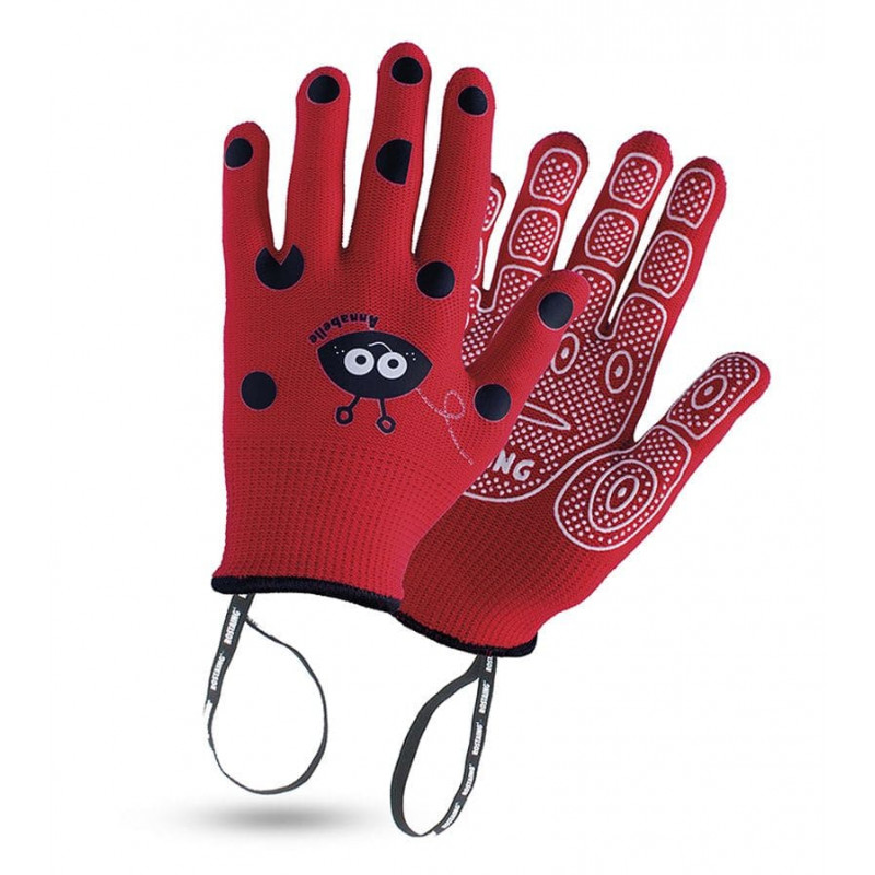 Gants de jardinage enfant 5-6 ans - ANABEL la coccinelle