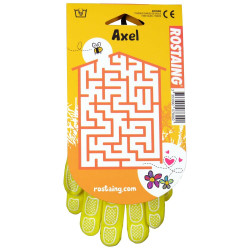 Gants de jardinage enfant 5-6 ans - AXEL l'abeille dos