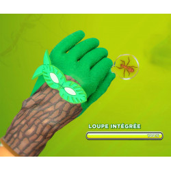 Gants Enfant Immersion Nature 9-11 ans - SUPERGREEN pouvoir