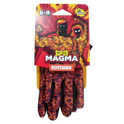 Gants Enfant Réaction aux UV, motif interactif 6-8 ans - SUPERMAGMA carte