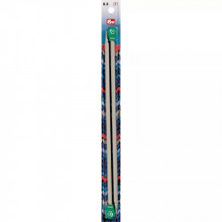 Aiguilles à tricoter 6,5 mm – 30 cm – Gris nacré - Prym 191439