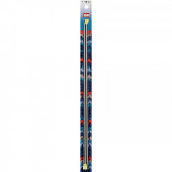 Aiguilles à tricoter 3,75 mm – 35 cm – Gris nacré - Prym 191460
