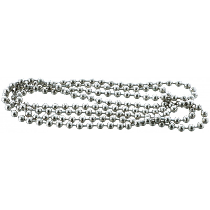Chaînette store métal 4,5 x 6 mm – longueur 1250 mm – Mariton 43047-1250