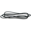 Chaînette store plastique 4,5 x 6 mm – 1200 mm – Noir – Mariton 43027-1200