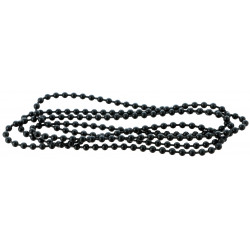 Chaînette store 4,5 x 6 mm – 2600 mm – Noir – Mariton 43027-2600