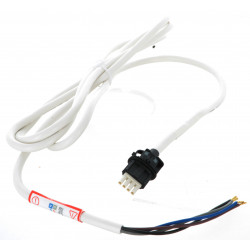 Câble moteur Somfy RS100 Hybrid - 2,5 mètres - Blanc