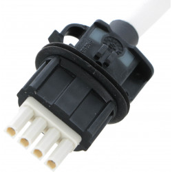 Câble moteur Somfy RS100 Hybrid - 2,5 mètres - Blanc