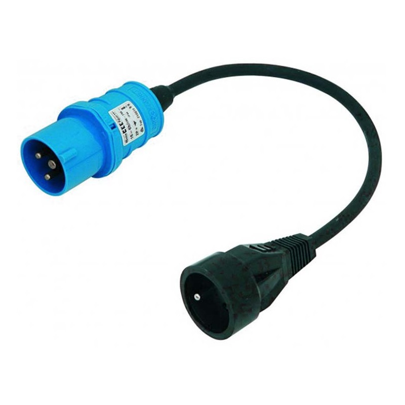 Adaptateur 16A Industriel-Domestique pour Groupe Électrogène - Rehlko RAP