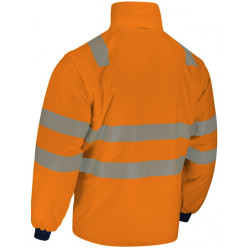 Parka 5 en 1 haute visibilité orange taille S - Singer PARIMO