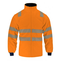 Parka 5 en 1 haute visibilité orange taille S - Singer PARIMO