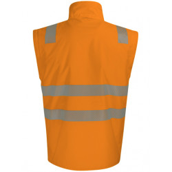 Parka 5 en 1 haute visibilité orange taille S - Singer PARIMO