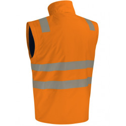 Parka 5 en 1 haute visibilité orange taille S - Singer PARIMO
