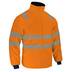 Parka 5 en 1 haute visibilité orange taille S - Singer PARIMO