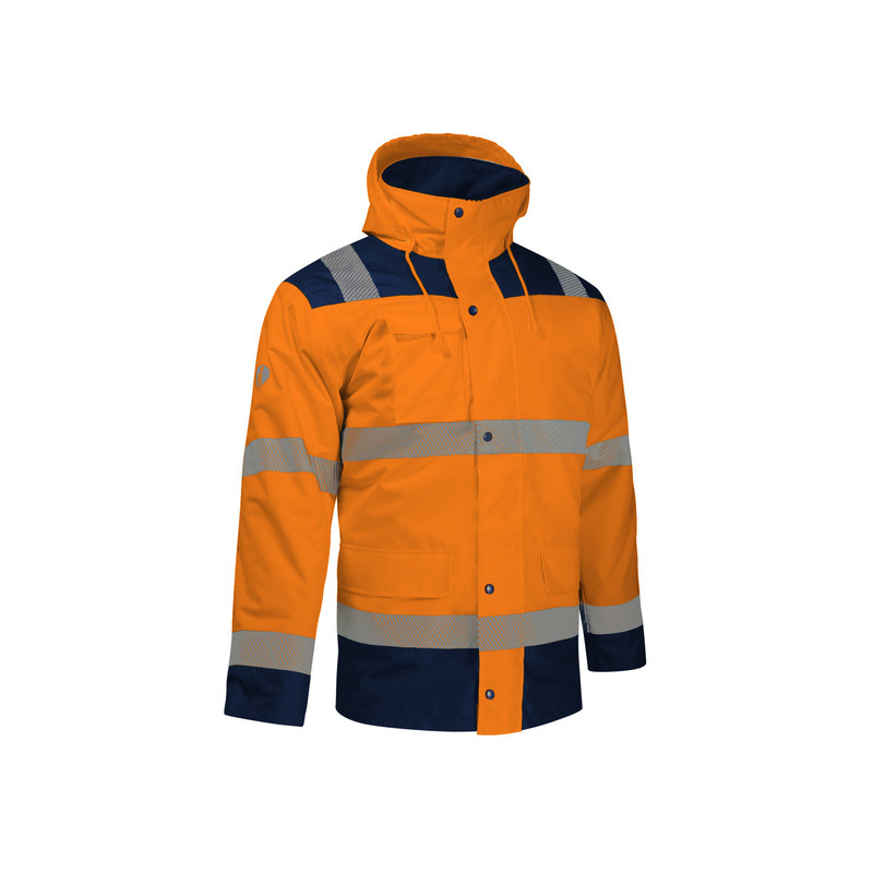 Parka 5 en 1 haute visibilité orange taille S - Singer PARIMO