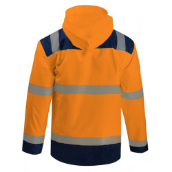 Parka 5 en 1 haute visibilité orange taille S - Singer PARIMO