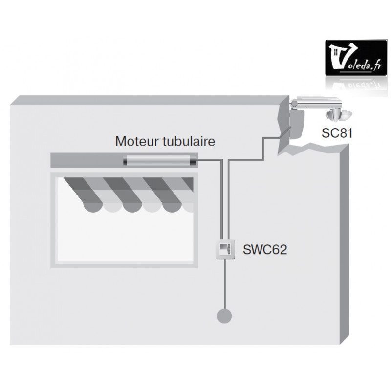 Visage store store palpeur rolladentaster réservoir blanc marque vde steckklemme