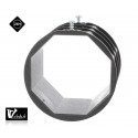 Bagues attaches DVA pour tubes octogonaux 70