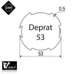 Bagues adaptation moteur Deprat ZF 54 - Deprat 53