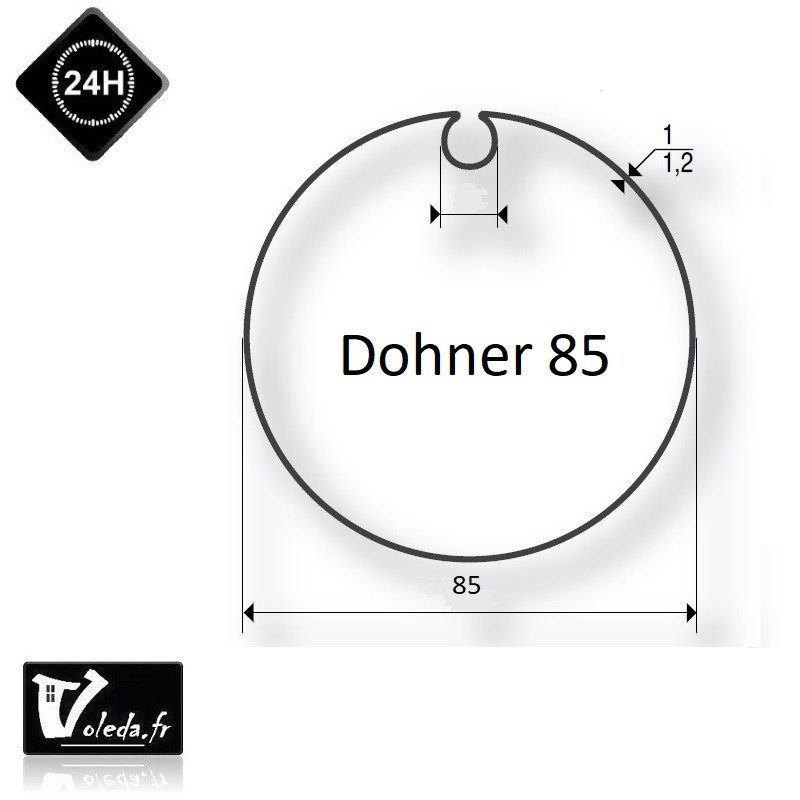 Bagues moteur volet roulant Simu T6 Dmi6 - Dohner 85 Bagues moteur volet roulant Simu T6 Dmi6 - Dohner 85