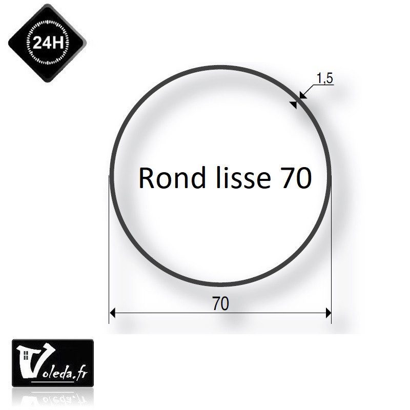 Bague moteur volet roulant deprat rond lisse 70 welser 70 Bague moteur volet roulant deprat rond lisse 70 welser 70