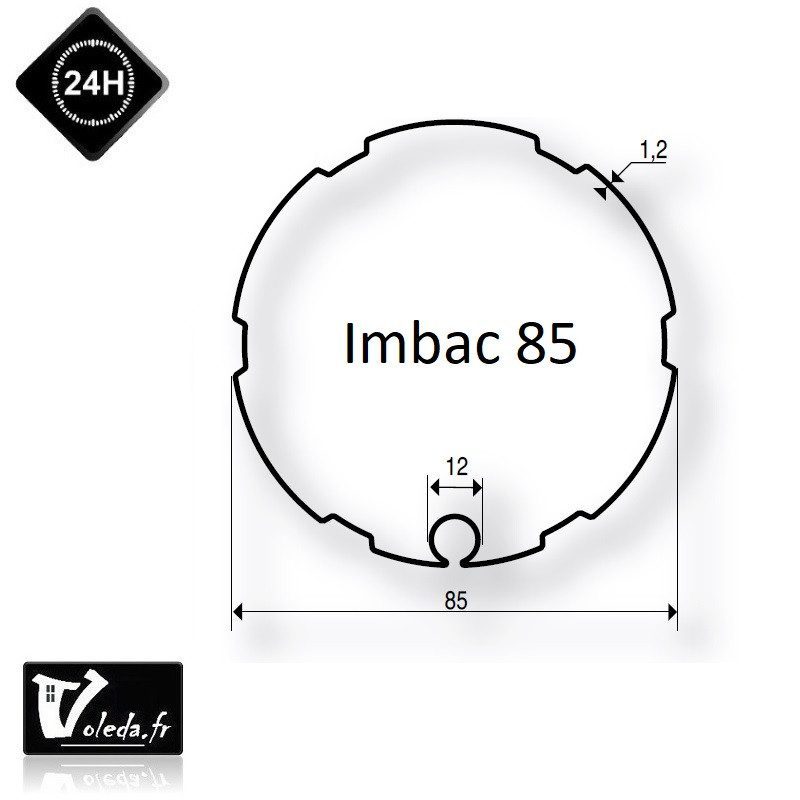 Bagues moteur volet roulant Simu T5 Dmi5 - Imbac 85 Bagues moteur volet roulant Simu T5 Dmi5 - Imbac 85