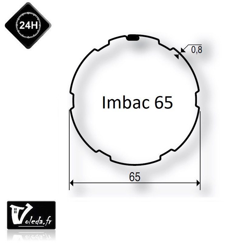 Bagues moteur volet roulant Simu T5 Dmi5 - Imbac 65 Bagues moteur volet roulant Simu T5 Dmi5 - Imbac 65