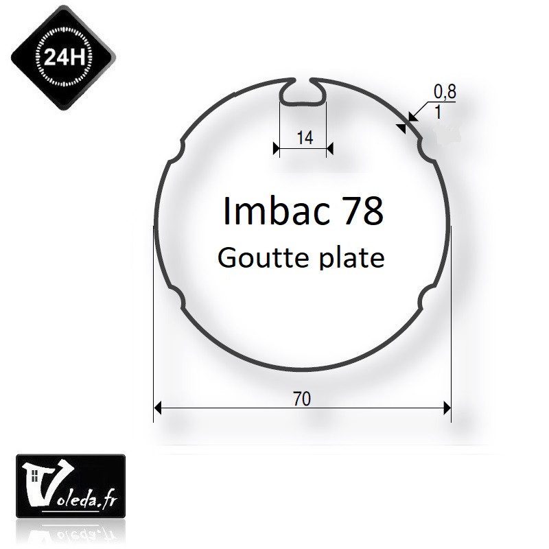 Bagues moteur volet roulant Simu T6 Dmi6 - Imbac 78 Bagues moteur volet roulant Simu T6 Dmi6 - Imbac 78