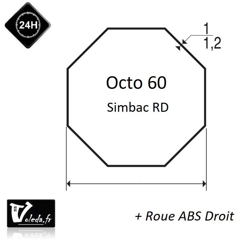 Bagues moteur volet roulant Simu T5 Dmi5 - Octo 60 Simbac RD Bagues moteur volet roulant Simu T5 Dmi5 - Octo 60 Simbac RD