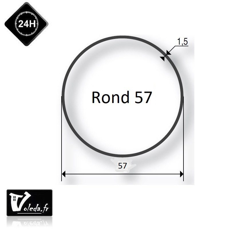 Bagues adaptation moteur Came 45 mm - Rond 57 Bagues adaptation moteur Came 45 mm - Rond 57