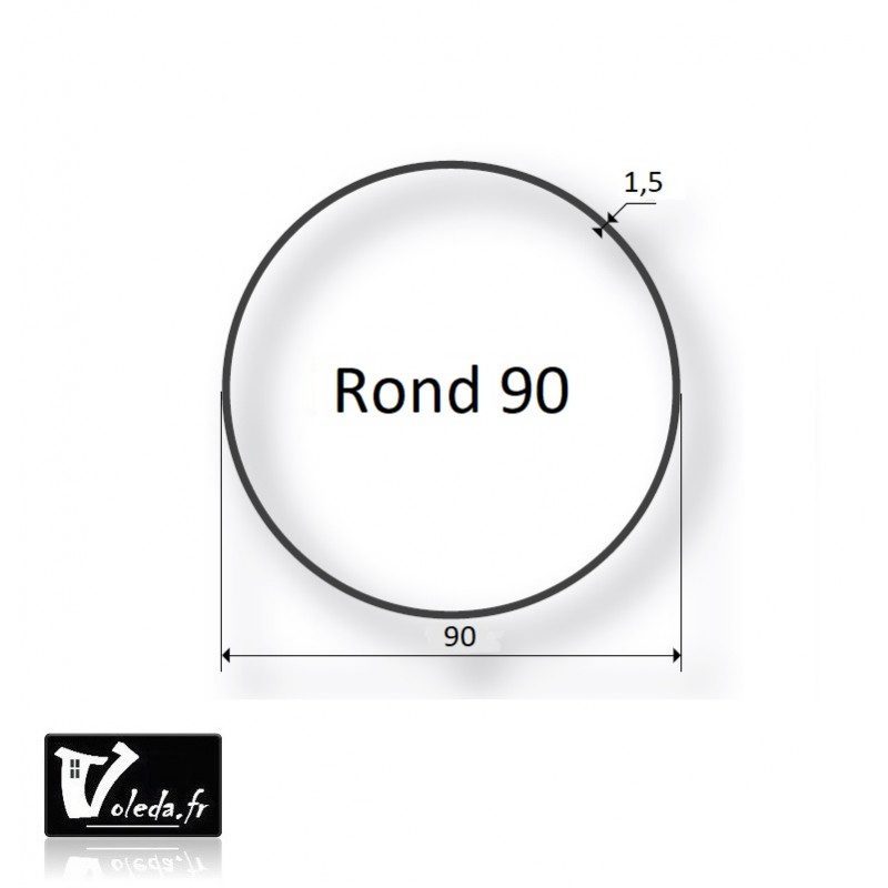 Bagues adaptation moteur Came 55 mm - Rond 90 Bagues adaptation moteur Came 55 mm - Rond 90