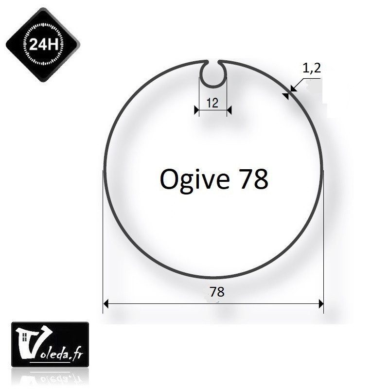 Bagues adaptation moteur Came 45 mm - Ogive 78 Bagues adaptation moteur Came 45 mm - Ogive 78