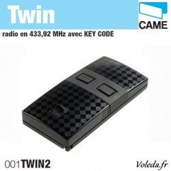 Telecommande Came Twin 2 canaux - Radio