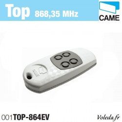 Telecommande Came Top 4 canaux - Radio 868.35MHz