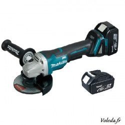 Meuleuse disqueuse Makita 18V 125 mm - DGA505RMJ