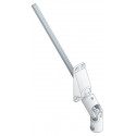 Sortie de caisson 60° blanche - Hexa 7