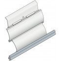 Verrou VAR tablier volet roulant 3 elements - Tube Octo 60 - Lame de 9 mm