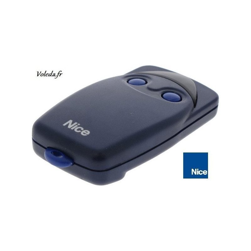 Télécommande NICE FLO2 Pour Portail & Garage - 2 Boutons 433,92 MHz - Neuf Sous Blister