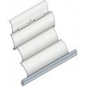 Verrou VAR tablier volet roulant 4 elements - Tube Octo 60 - Lame de 9 mm