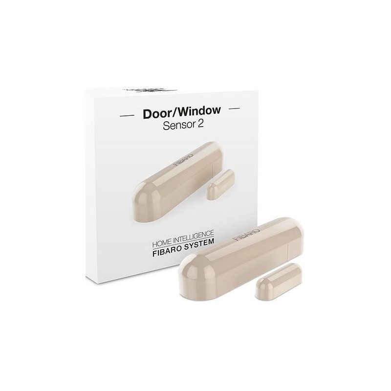 Fibaro door window sensor 2 - Detecteur d'ouverture Homekit - Beige Fibaro door window sensor 2 - Detecteur d'ouverture Homekit - Beige